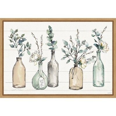 Amanti Art Modern Farmhouse I by Anne Tavoletti Framed Canvas Wall Art