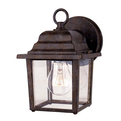 Savoy House Exterior Collections 1 - Light Wall Light in  Rustic Bronze
