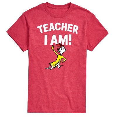 Men's - Dr. Seuss - Teacher I Am Sam I Am Short Sleeve Graphic T-Shirt