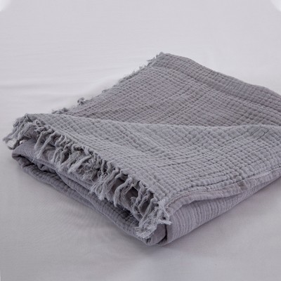 Modern Threads Reversible Cotton Throw 50 X 60