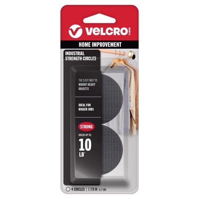 VELCRO Brand - ONE-WRAP - Small - Nylon - Hook and Loop Fastener - Black - 1-7/8 in. - 4 Pack