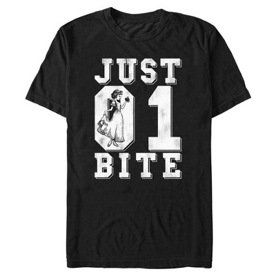 Mens Snow White and the Seven Dwarfs Just 01 Bite T Shirt