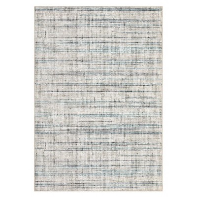 Washable Modern Abstract Rug Non Slip Low Pile Rug Soft Contemporary Throw Floor Cover Foldable Indoor Carpet for Living Room Bedroom