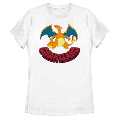 Women's Pokemon Charizard Portrait T-Shirt