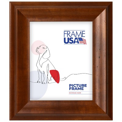 Verona Wide Honey Single Image Picture Frame