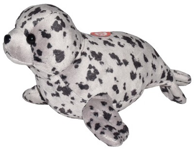 Wild Republic Wild Calls Harbor Seal Stuffed Animal, 8 Inches