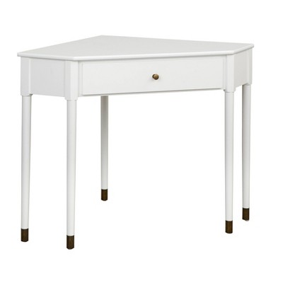 Lifestorey 1 Drawer Mesa Mid-Century Modern Corner Desk