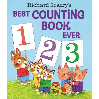 Richard Scarry's Best Counting Book Ever - (Hardcover)