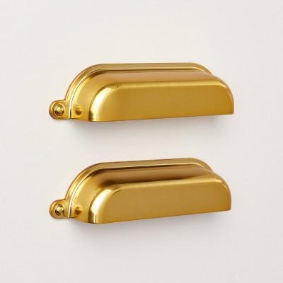 Vintage Library Drawer Bin Pulls (Set of 2) - Hearth & Hand™ with Magnolia