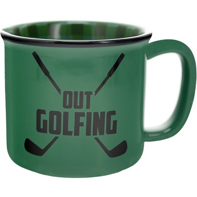 Pavilion Gift Company - Out Golfing - 18 oz Mug - Drinkware