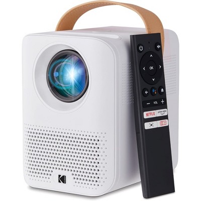KODAK FLIK HD9 Smart Projector with Android TV, Wifi, and Bluetooth