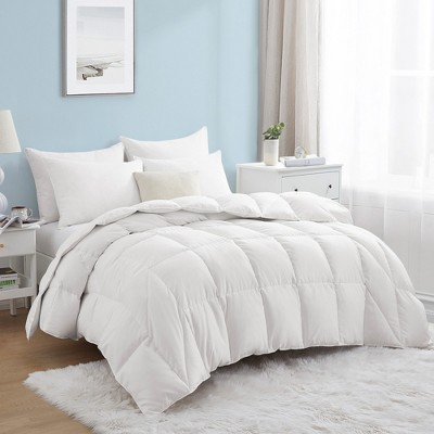 Peace Nest All Season White Down Comforter with Ultra Soft Down Proof Fabric