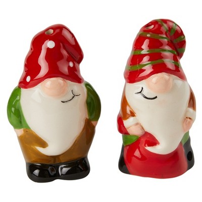 The Lakeside Collection Gnome Christmas Collection - Salt and Pepper Shakers