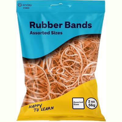 Rubber Bands Assorted. Stretchable Elastic Bands, Assorted Rubber Bands for School, Home, or Office Supplies