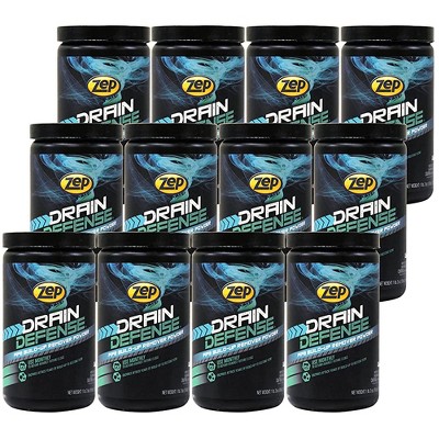 ZEP Drain Defense Enzymatic Drain Cleaner Powder - 18 oz.