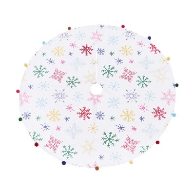 carol & frank Boho Christmas Tree Skirt