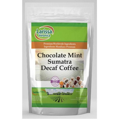 Larissa Veronica Chocolate Mint Sumatra Decaf Coffee (Gourmet, Naturally Flavored, Whole Coffee Beans) (16 oz, ZIN: 549536)