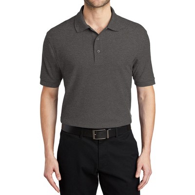 Mafoose Men's Short Sleeve Soft Silk Touch Classic Polo Shirt for Everyday Comfort