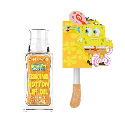 Wet n Wild Spongebob Cooling Lip Oil with Keychain - 0.25 fl oz