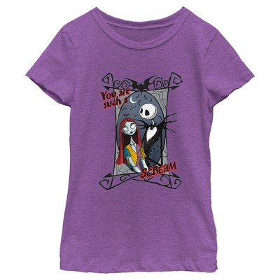Girl's The Nightmare Before Christmas You Are Such a Scream T-Shirt