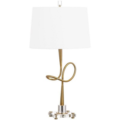 Hensley Table Lamp - 30.25 Inch Height - TBL4002 - Gold/Clear - Safavieh