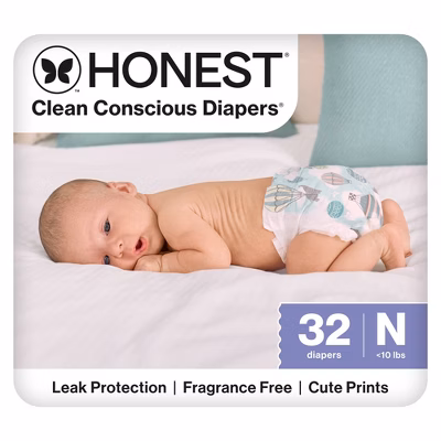 The Honest Company Clean Conscious Disposable Diapers - (Select Size and Pattern)