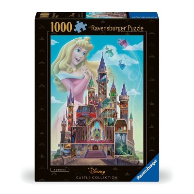 Ravensburger Disney Castle Collection: Aurora Jigsaw Puzzle - 1000pc, Creative Thinking Paperboard Jigsaw