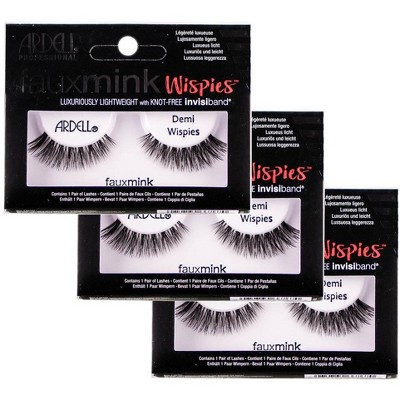 Ardell Professional Faux Mink Designer Lash Collection - Demi Wispies - (Pack of 3)