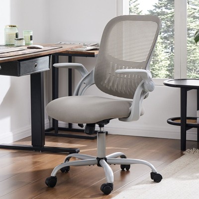 Standing Desk Companion: Tall Office Chair with Adjustable Foot Ring, Counter Height
