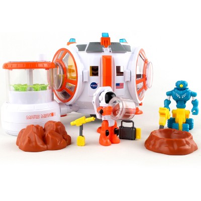 NASA Mars Mission: Mars Station - Playset w/ Lights & Astronaut
