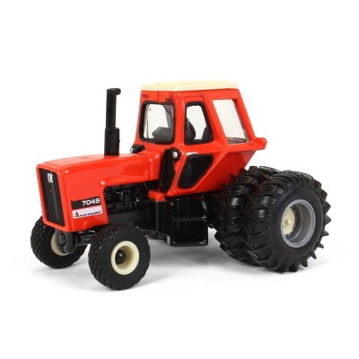 ERTL 1/64 Allis Chalmers 7045 w/ Cab, Rear Duals & Diamond Tread Front Tires 16426
