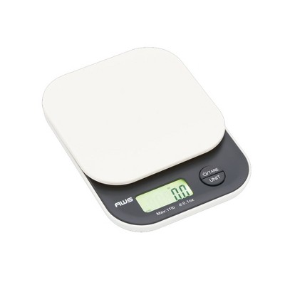 American Weigh Scales Vanilla Series Kitchen Scale High Precision Large Backlit LCD Display 11LB Capacity