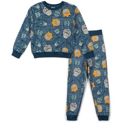 Transformers Fleece Pullover Sweatshirt and Jogger Pants Outfit Set Little Kid to Big Kid