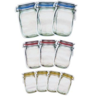 The Lakeside Collection 10-Pc. Resealable Snack Bag