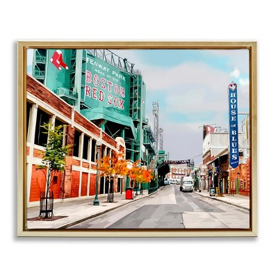 Stupell Industries Fenway Park Boston Cityscape, 31" x 25"