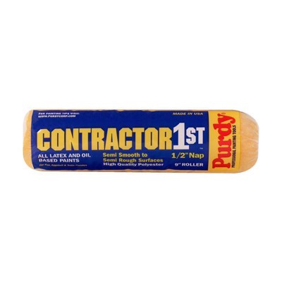Purdy Contractor 1st Polyester 9 in W X 1/2 in Paint Roller Cover 1 pk