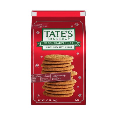 Tate's Gingersnap Cookies - 6.5oz