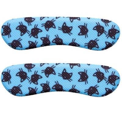 Memoi Heel Relief Therapeutic Foot Cushion Blue One Size