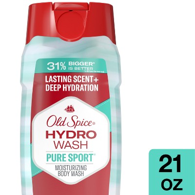 Old Spice Men's Moisturizing Hydro Body Wash - Pure Sport Plus - 21 fl oz