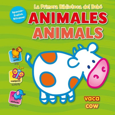 La Primera Biblioteca del Bebé Animales (Baby's First Library-Animals Spanish) - by  Little Genius Books (Board Book)