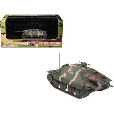 Hetzer (Starr) Tank Destroyer "Prague" (1945) German Army 1/72 Die Cast Model by Panzerstahl