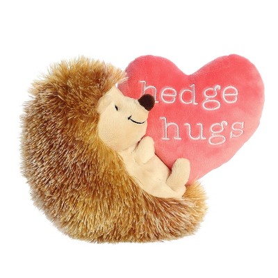 Aurora Val Sayings 7" Hedgehugs Hedgie Brown Stuffed Animal