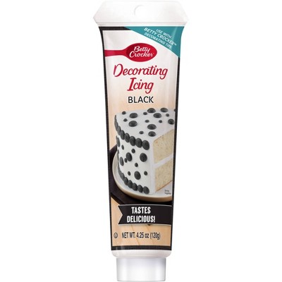 Betty Crocker Black Decorating Icing Tube - 4.25oz