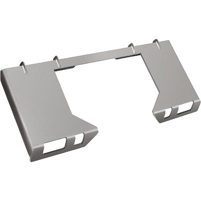 Thick Quick Tach Cut Out Mount Plate, Steel Skid Steer Quick Tach Attachment Adapter Plate Compatible with Bobcat, Kubota Tractors