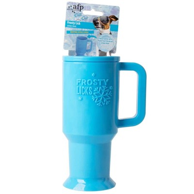 Allforpaws Dog Cooler Bowl Frosty Lick with Strong Suction Cup
