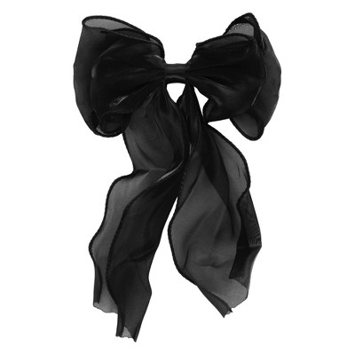 Unique Bargains Women's Cute Bow Hair Pins 10.24"x6.69"x0.79" 1 Pc