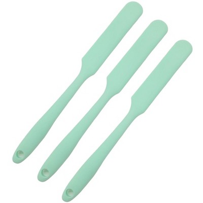Handy Housewares 9.5" Long Silicone Spatula Spreader, Bowl or Jar Scraper