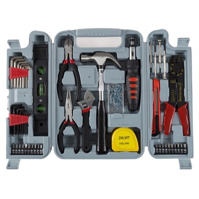 Fleming Supply Tool Kit With Carrying Case – 130 Pieces