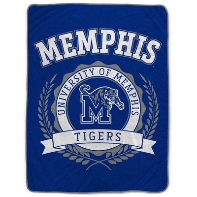 NCAA Memphis Tigers Crest Ultra Soft Blanket