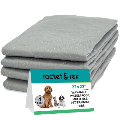 rocket & rex Washable Reusable Pee Pads for Dogs - M